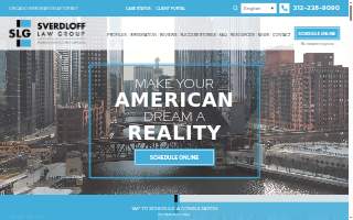 Sverdloff Law Group, P.C. website
