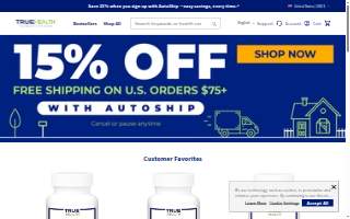 True Health website