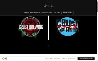 Crust Brewing website