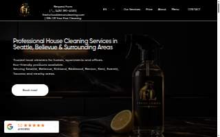 Fresh Lemon Cleaning Service & Maid Services website