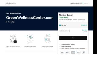 Green Wellness Center website