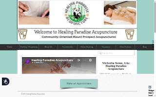 Healing Paradise Acupuncture website