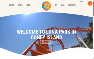 Luna Park Daycare website