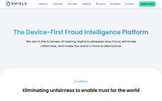 Shield Asset Management website