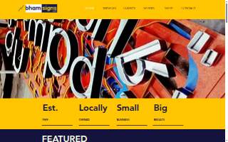 B-HAM Signs & Designs LLC website