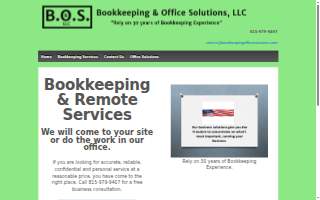 Bookkeeping & Office Solutions, LLC website
