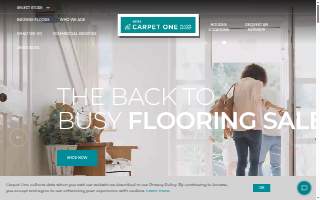 Boss Carpet One Floor & Home website