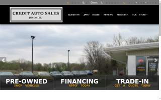 Credit Auto Sales website