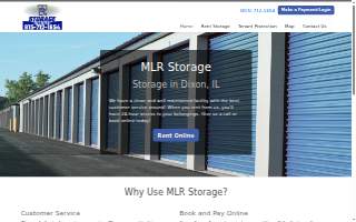 MLR Storage website