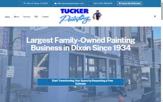 Tucker Painting Inc website