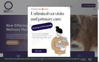 Sibley Animal Hospital of Dolton website