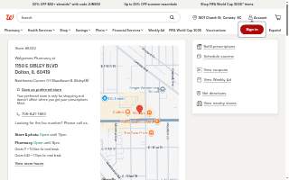 Walgreens Pharmacy of Dolton website