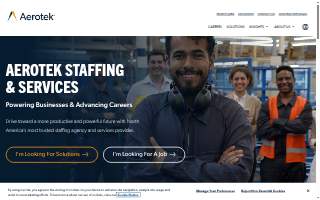 Aerotek of Downers Grove website