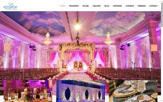 Ashyana Banquets - Events and Catering website