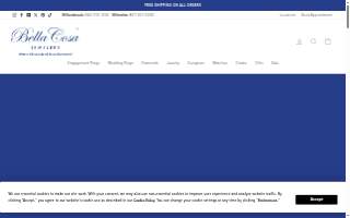 Bella Cosa Jewelers website