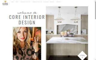 Core Interior Design & Boutique LLC of Downers Grove website