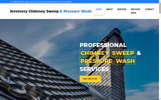 Jeremery Chimney Sweep & Pressure Wash website