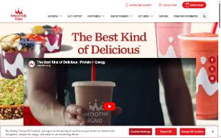 Smoothie King of Downers Grove website