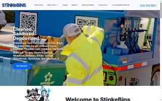 StinkeBins website