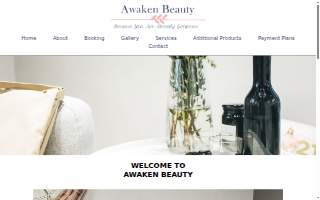 Awaken Beauty of Moline website