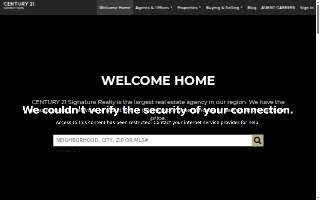 CENTURY 21 Signature Real Estate - Quad Cities website