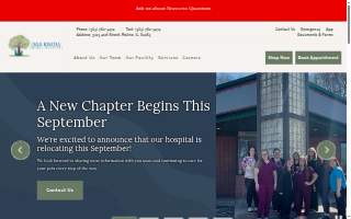 Oak Knoll Animal Hospital website