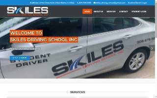 Skiles Driving School of Galesburg website