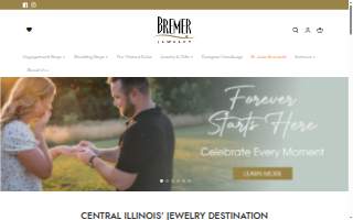 Bremer Jewelry website
