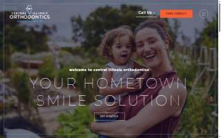 Central Illinois Orthodontics website