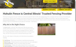 Hohulin Fence website