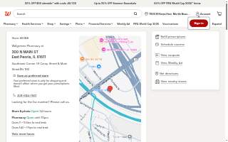 Walgreens Pharmacy of East Peoria website