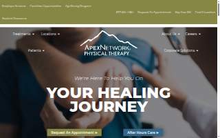 ApexNetwork Physical Therapy of Godfrey website