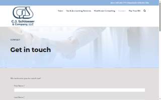 CJ Schlosser & Company website