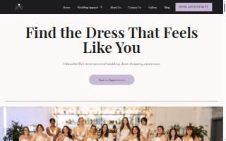 Elegant Brides website