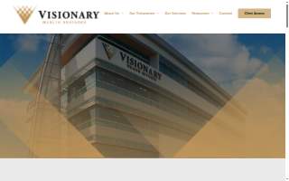 Visionary Wealth Advisors website