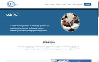 Civil Design, Inc. of Effingham website