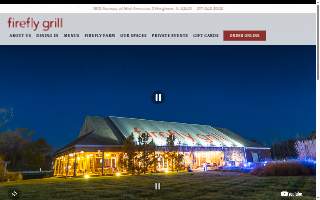 Firefly Grill website
