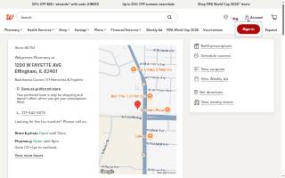 Walgreens of Effingham website