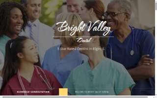Bright Valley Dental website