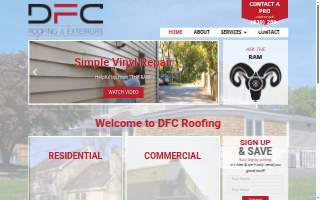 DFC Roofing, Dyna-Flow Corporation website