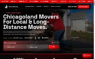 Falcon Moving, LLC (Illinois) website