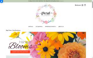 Floral Excellence website