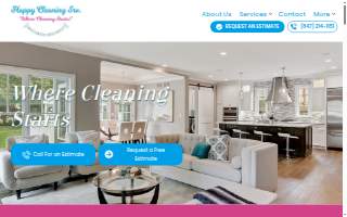 Happy Cleaning Services, LLC website