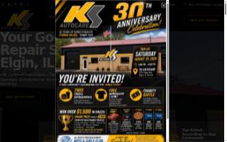 KS Autocare - Best Auto Repair Shop in Elgin IL website