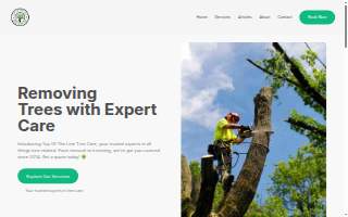 Top Of The Line Tree Care Inc website