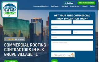 Commercial Flat Roof Company of Elk Grove Village website