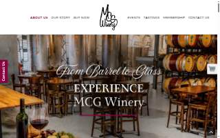 MCG Winery and Brewery website
