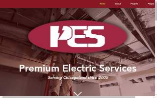 Premium Electric Services Inc website