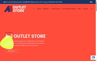 A1 Outlet Store Chicago - Manufacturer's Warranty - Kitchen Appliances of Bellwood website