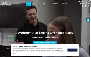 Doshi Orthodontics website